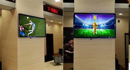 容大彩晶楼宇电梯广告机邀您收看足球世界杯