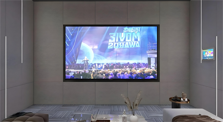 /告别投影仪“见光死”，容大彩晶98寸大屏重塑包间K歌体验/告别投影仪“见光死”，容大彩晶98寸大屏重塑包间K歌体验