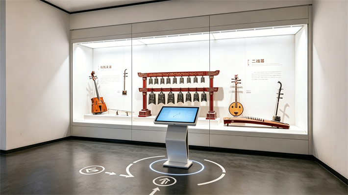 /数字展馆互动升级：卧式触摸一体机如何让民族传统乐器“活”起来/数字展馆互动升级：卧式触摸一体机如何让民族传统乐器“活”起来
